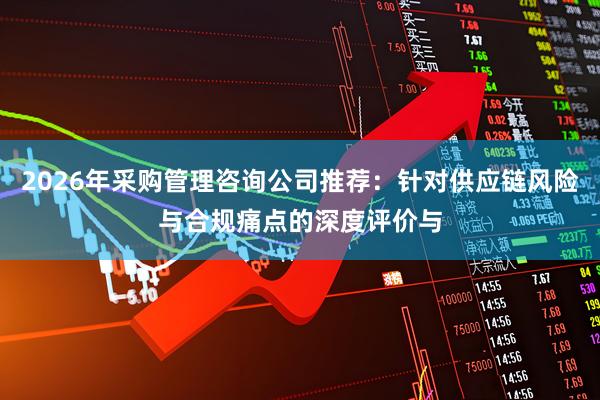 2026年采购管理咨询公司推荐：针对供应链风险与合规痛点的深度评价与