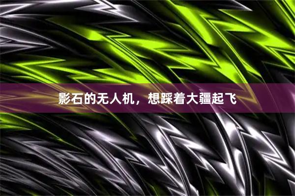 影石的无人机，想踩着大疆起飞