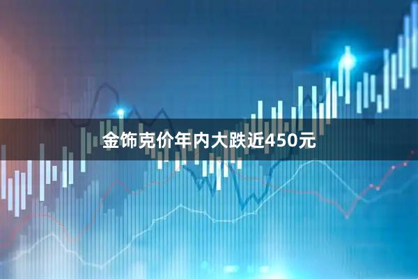 金饰克价年内大跌近450元