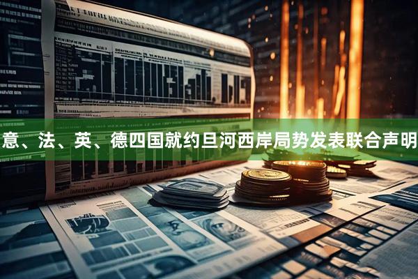 意、法、英、德四国就约旦河西岸局势发表联合声明